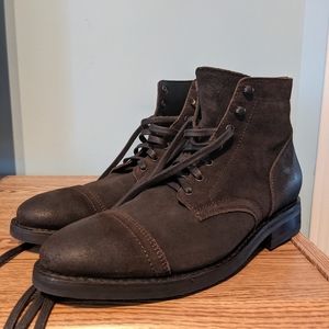 Thursday Boots Captain size 10US dark olive